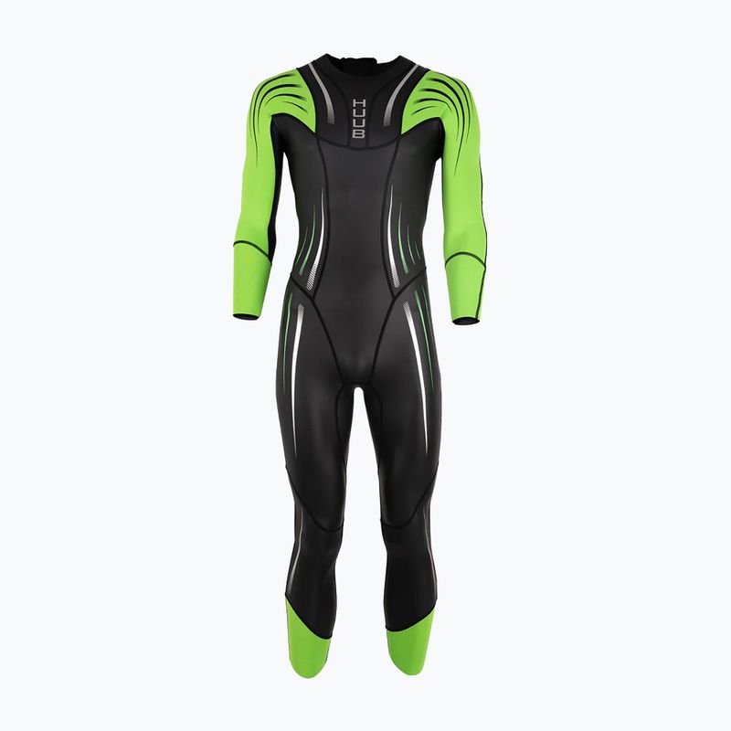HUUB Férfi úszás habfelület 3.3 fluo zöld