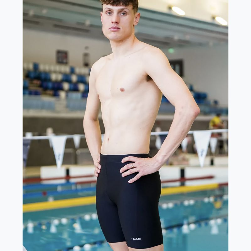 Férfi úszó jammer HUUB Training Jammer black 6