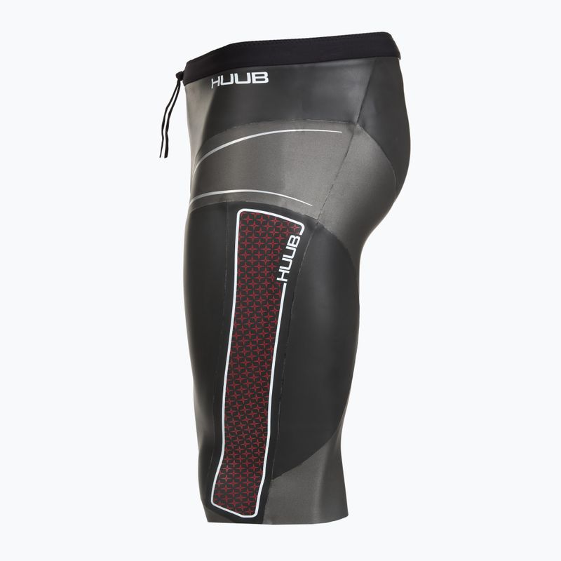 Neoprén rövidnadrág HUUB Albacore Buoyancy Short black/silver 3