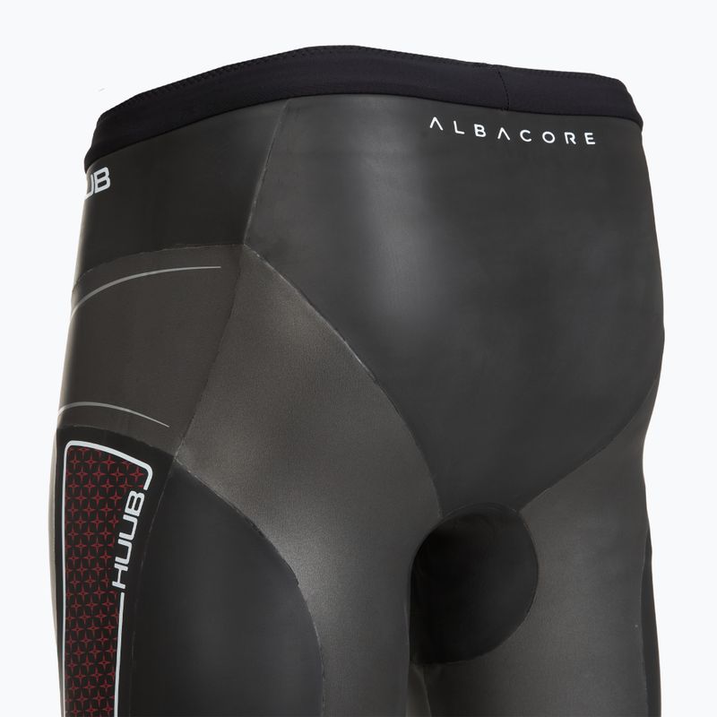 Neoprén rövidnadrág HUUB Albacore Buoyancy Short black/silver 4