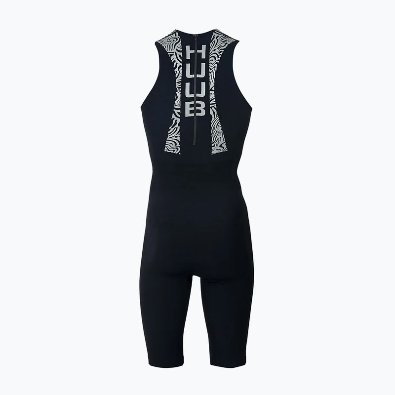 Férfi triatlon overál HUUB Swimskin black/silver 2