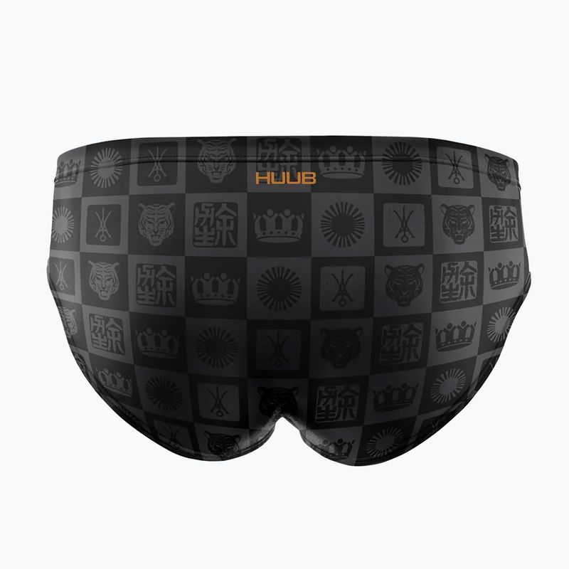Férfi úszóalsó HUUB Trunk Yee gray/orange 2
