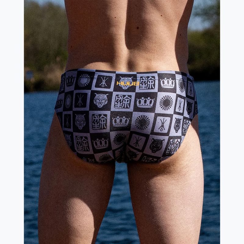 Férfi úszóalsó HUUB Trunk Yee gray/orange 5
