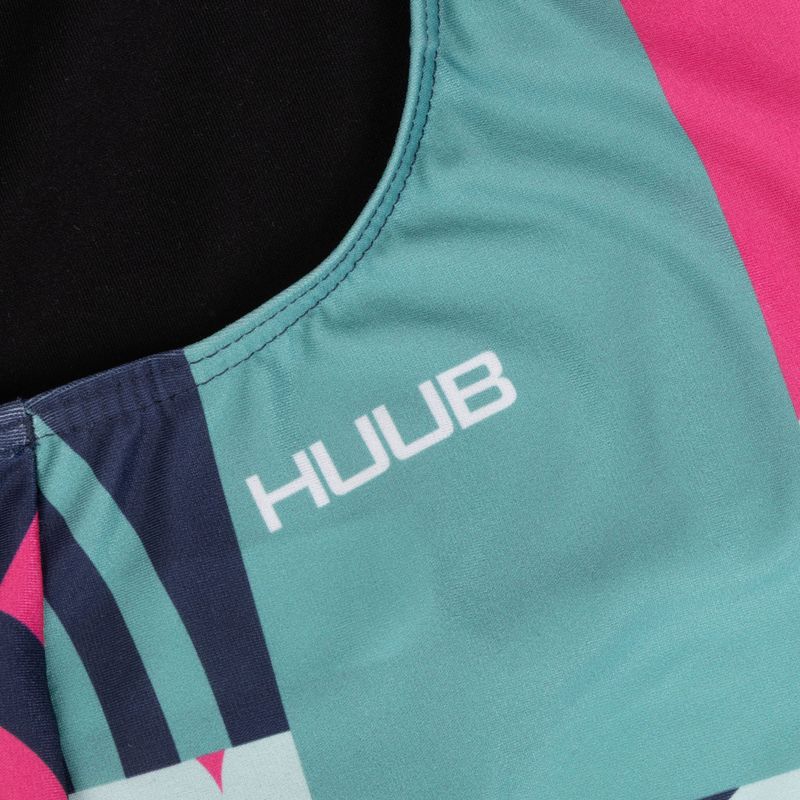 Női egyrészes fürdőruha HUUB Her Spirit Bands navy/multi 4
