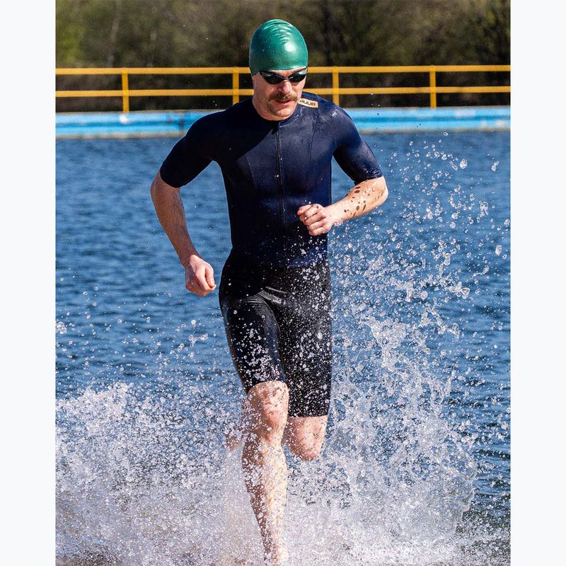 Férfi triatlon overál HUUB Collective Trisuit navy/black 4