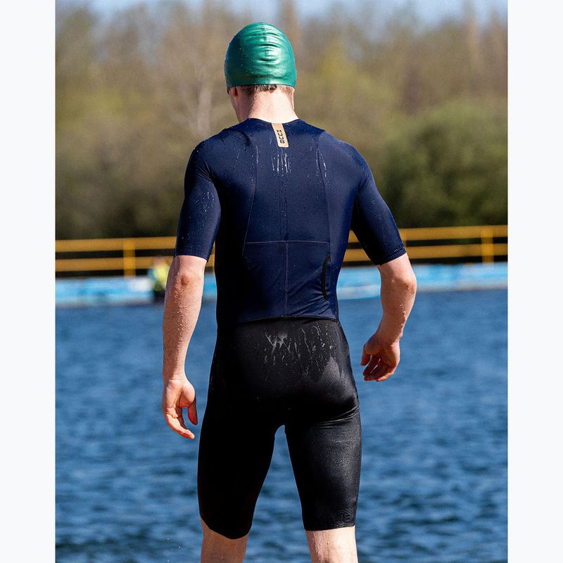 Férfi triatlon overál HUUB Collective Trisuit navy/black 5