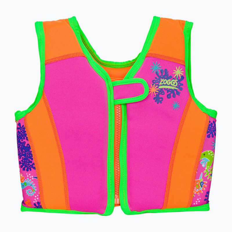 Zoggs Sea Saw gyermek úszó mellény Swimsure rózsaszín 465490