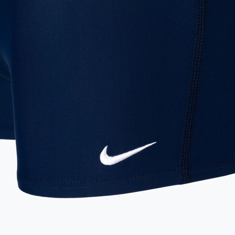 Férfi Nike Solid Square Leg úszó boxeralsó sötétkék NESS8111-440 3