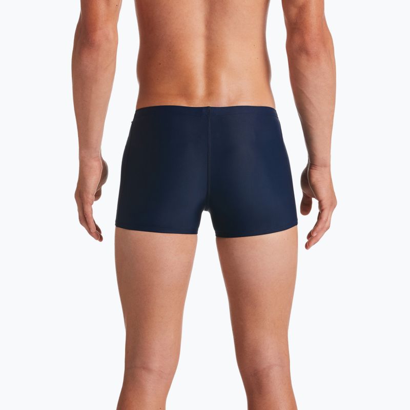 Férfi Nike Solid Square Leg úszó boxeralsó sötétkék NESS8111-440 9