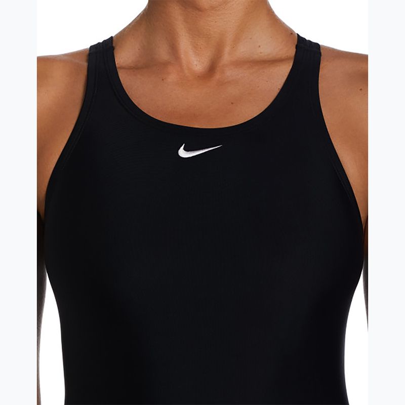 Női egyrészes fürdőruha Nike Fastback black 3