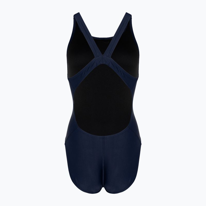 Női egyrészes fürdőruha Nike Fastback midnight navy 2