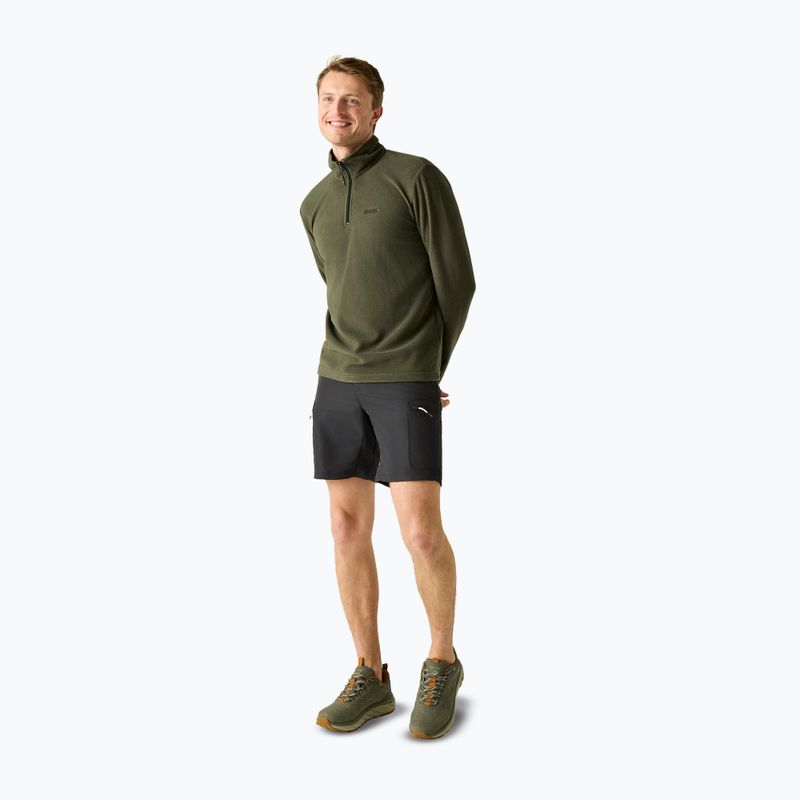 Férfi polár pulóver REGATTA Thompson dark khaki 2
