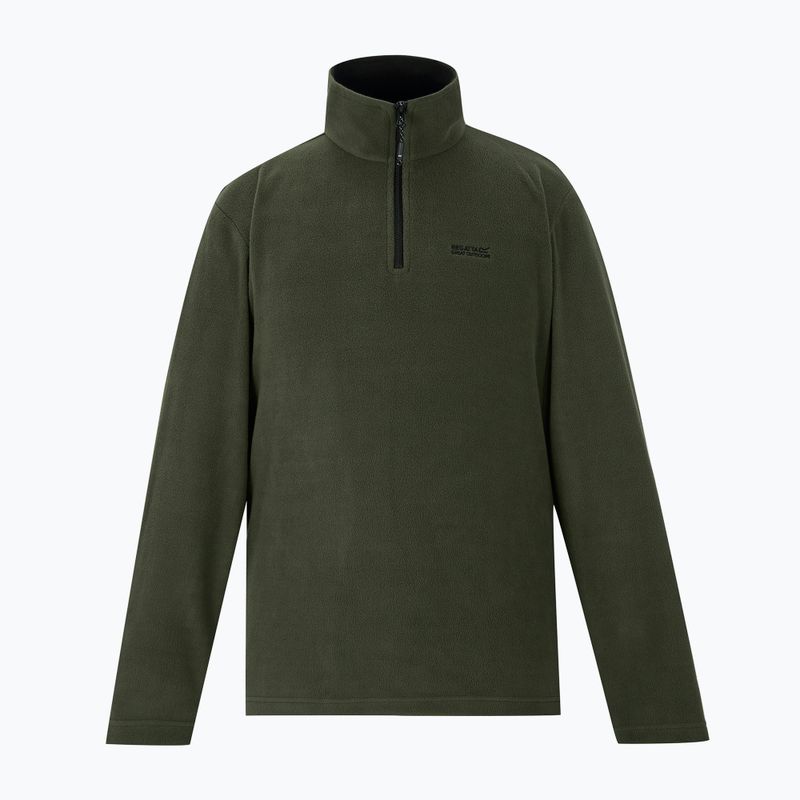 Férfi polár pulóver REGATTA Thompson dark khaki 5