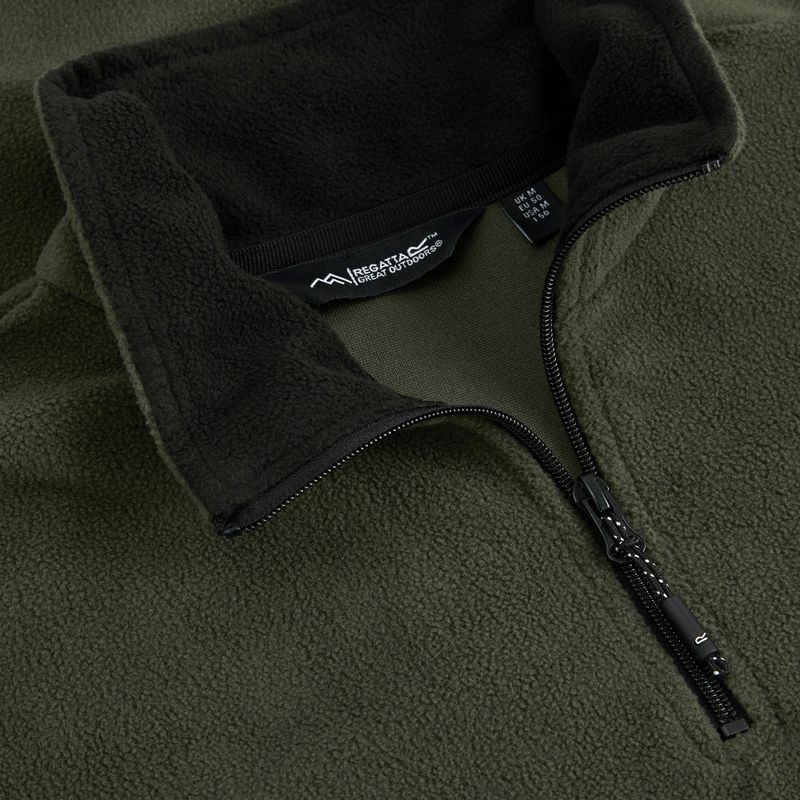 Férfi polár pulóver REGATTA Thompson dark khaki 8
