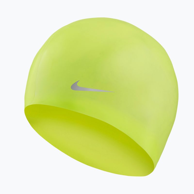 Nike Solid Silicone gyermek úszósapka sárga TESS0106 3