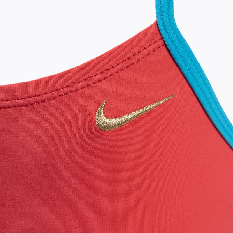Nike Solid Girl II egyrészes gyermek fürdőruha narancssárga NESS9629-859 3