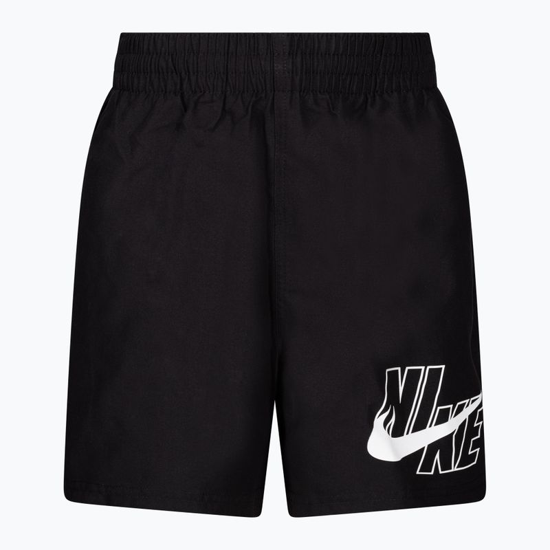 Nike Logo Solid Lap gyermek úszónadrág fekete NESSA771-001