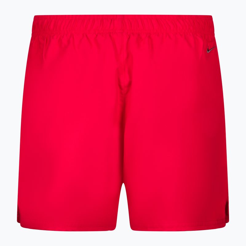 Férfi Nike Logo Solid 5" Volley úszónadrág piros NESSA566-614 2
