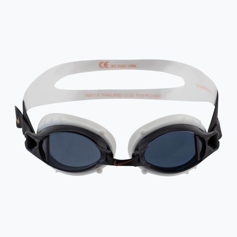 Nike CHROME JUNIOR gyermek úszószemüveg fekete-fehér NESSA188-014 2