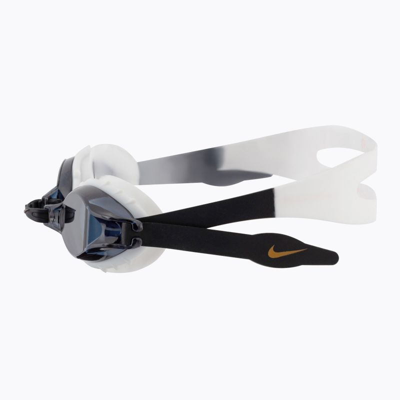 Nike CHROME JUNIOR gyermek úszószemüveg fekete-fehér NESSA188-014 3
