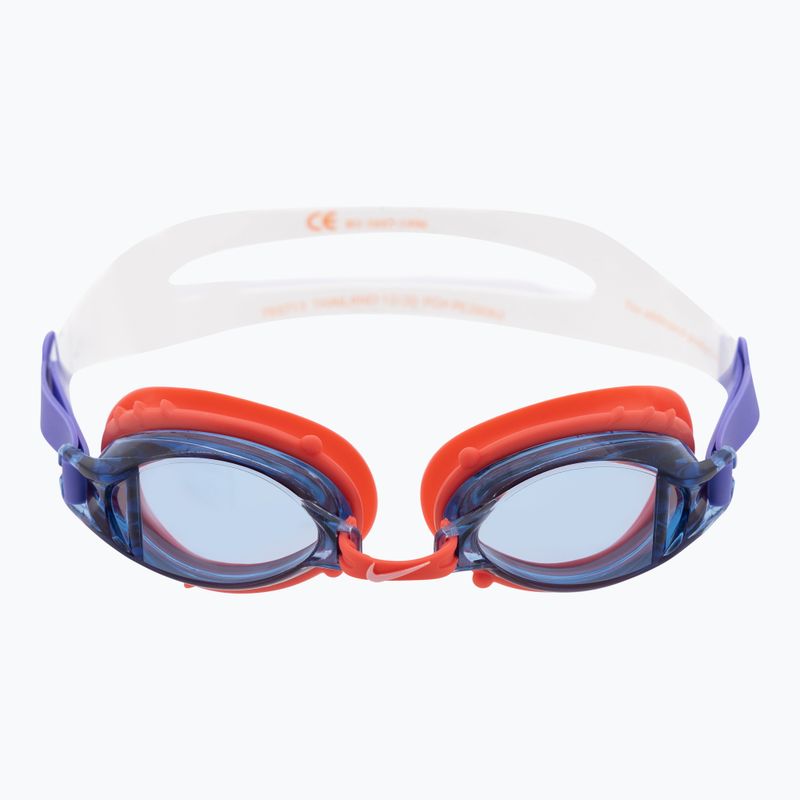Nike CHROME JUNIOR gyermek úszószemüveg piros-fehér NESSA188-633 2