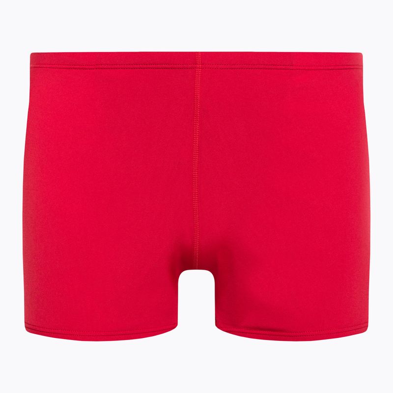 Férfi Nike Hydrastrong Solid Square Leg úszó boxeralsó piros NESSA002-614