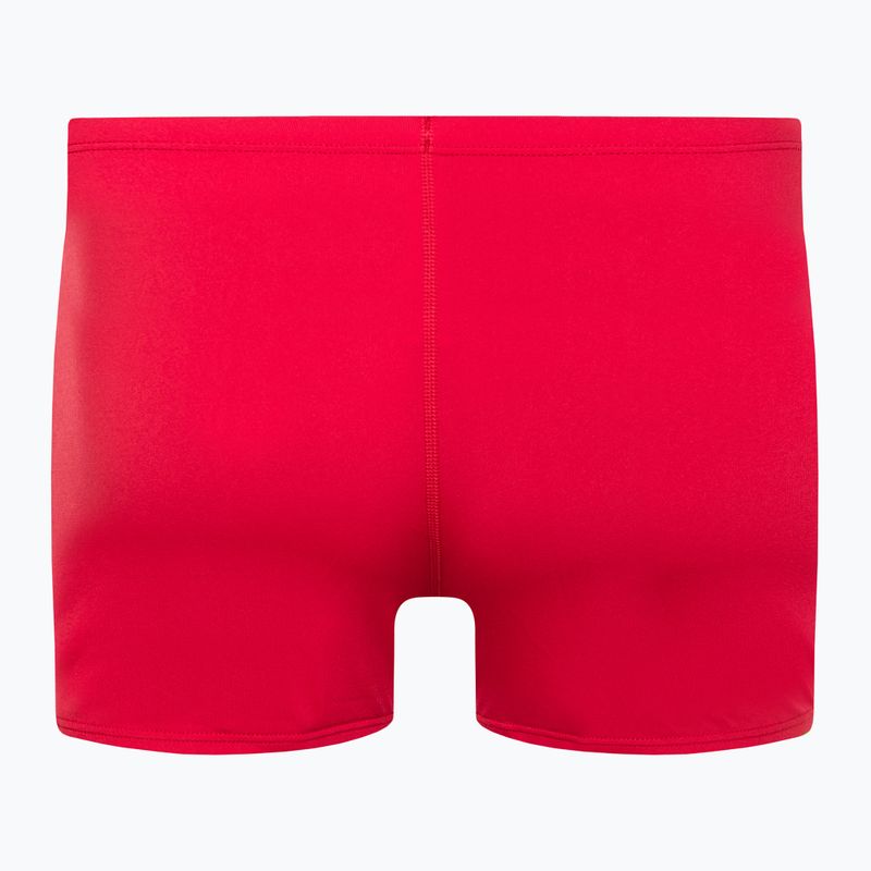 Férfi Nike Hydrastrong Solid Square Leg úszó boxeralsó piros NESSA002-614 2