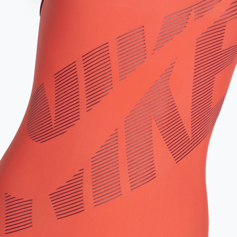 Női Nike Tilt Logo narancssárga NESSA007 egyrészes fürdőruha 7
