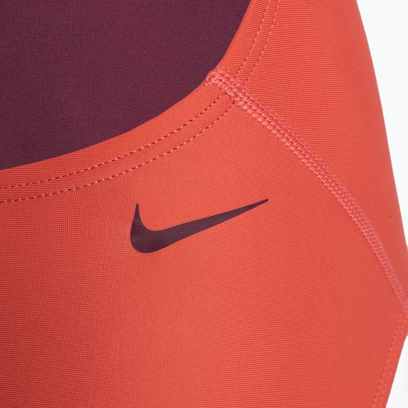 Női Nike Tilt Logo narancssárga NESSA007 egyrészes fürdőruha 8