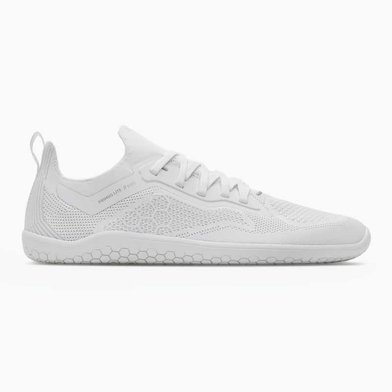 Vivobarefoot női mezítlábas cipő Primus Lite Knit világos fehér