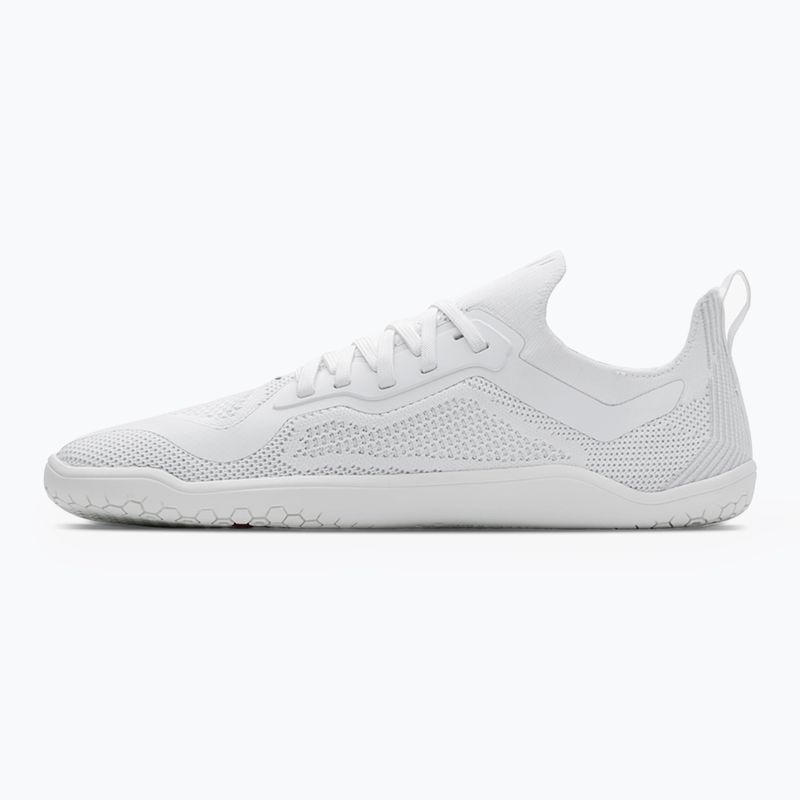 Vivobarefoot női mezítlábas cipő Primus Lite Knit világos fehér 2