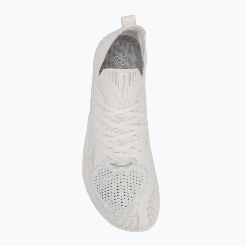 Vivobarefoot női mezítlábas cipő Primus Lite Knit világos fehér 5