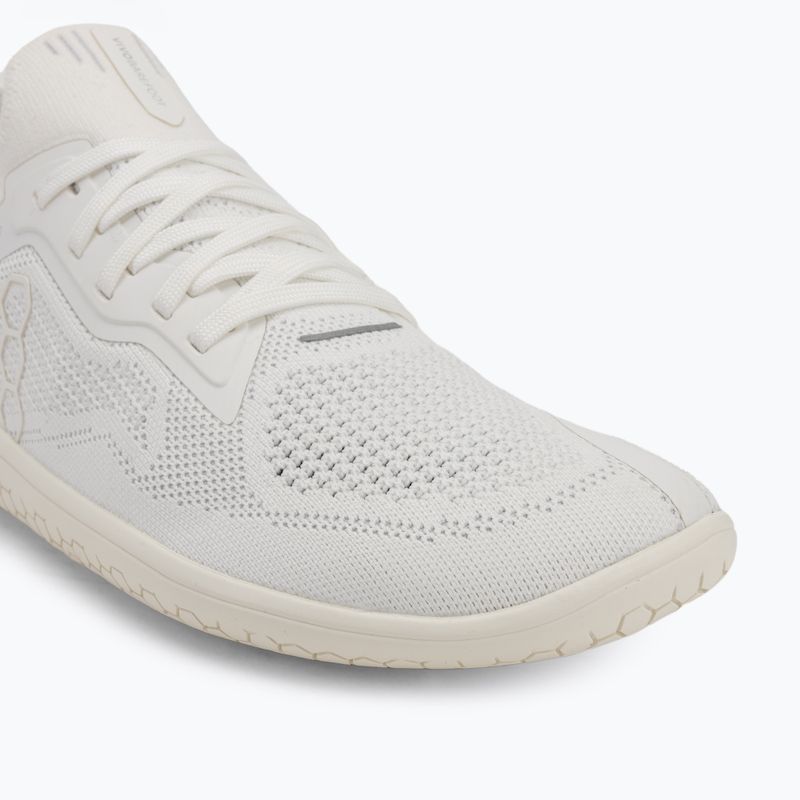 Vivobarefoot női mezítlábas cipő Primus Lite Knit világos fehér 7