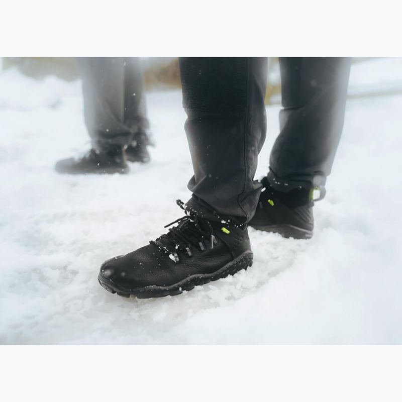 Férfi mezítlábas cipő Vivobarefoot Magna Forest Esc obszidián/lime 9
