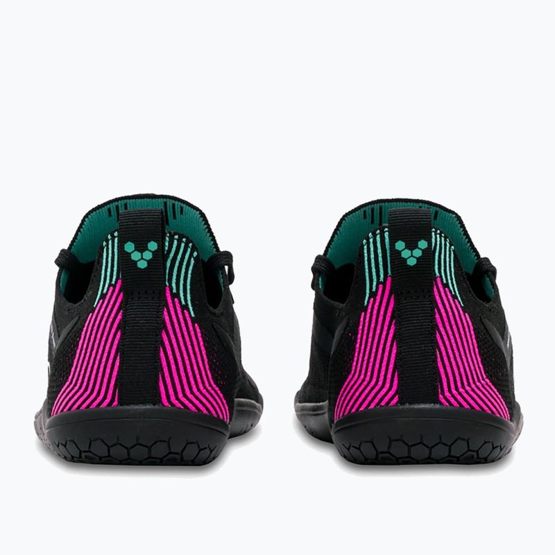 Női barefoot cipő Vivobarefoot Primus Lite Knit obsidian/ vibrant pink 4