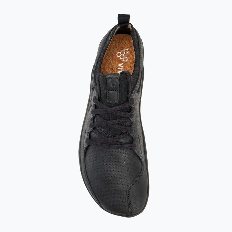 Vivobarefoot férfi mezítlábas cipő Primus Asana bőr obszidián 5