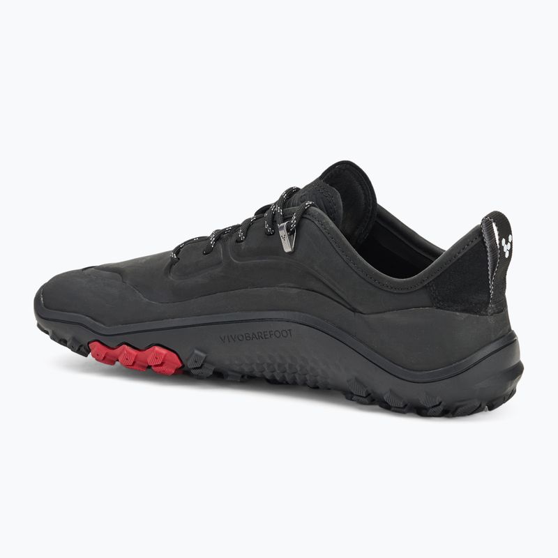 Férfi barefoot cipő Vivobarefoot Tracker Leather Low obsidian 3