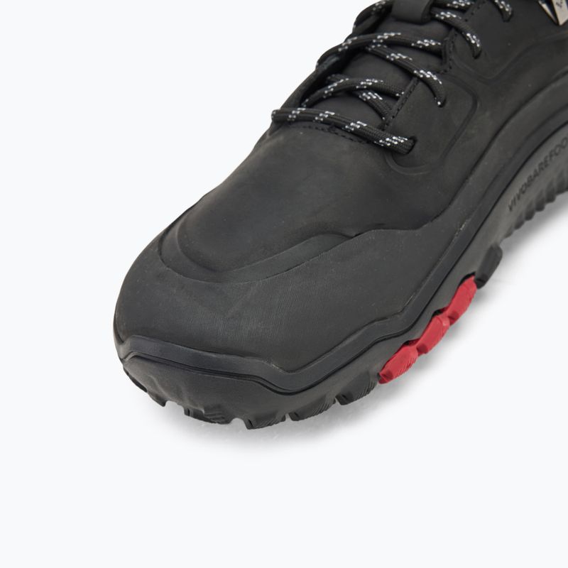 Férfi barefoot cipő Vivobarefoot Tracker Leather Low obsidian 6