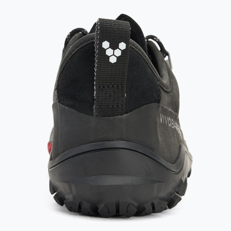 Férfi barefoot cipő Vivobarefoot Tracker Leather Low obsidian 7
