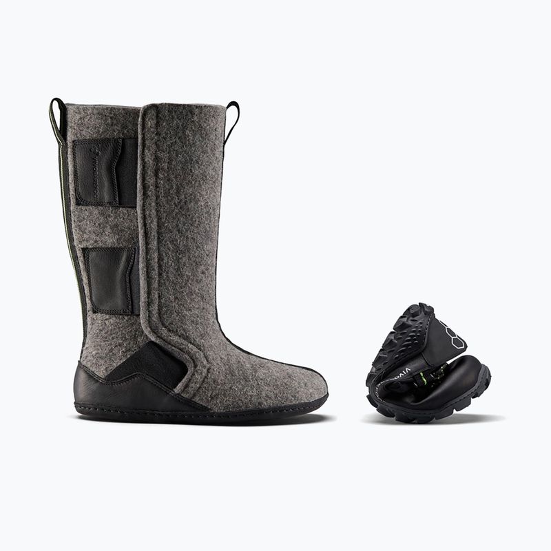 Férfi barefoot cipő Vivobarefoot Tundra Esc obsidian 11