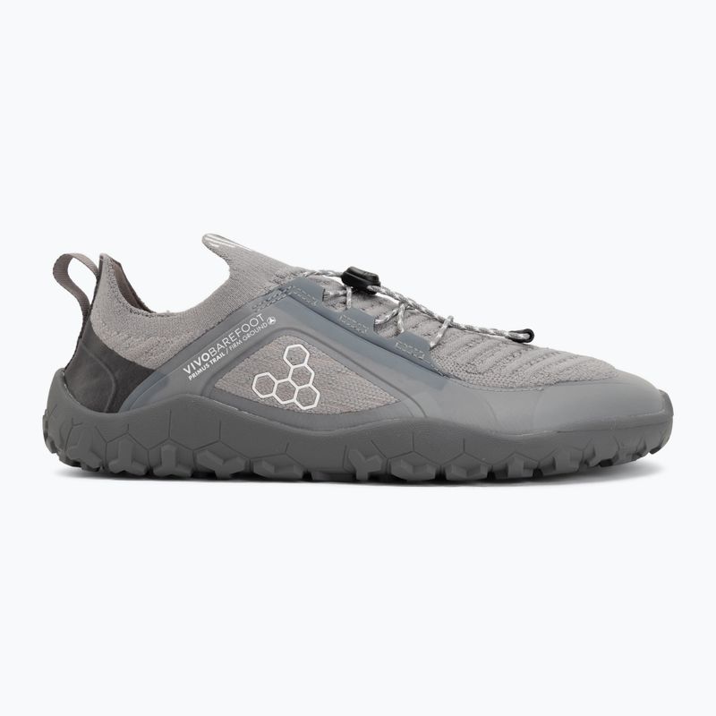 Férfi barefoot cipők Vivobarefoot Primus Trail Knit Fg storm cloud 2