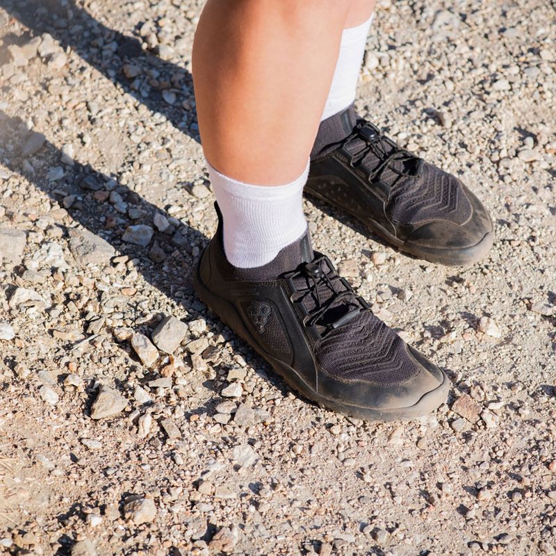 Női barefoot cipő Vivobarefoot Primus Trail Knit Fg obsidian/obsidian 9