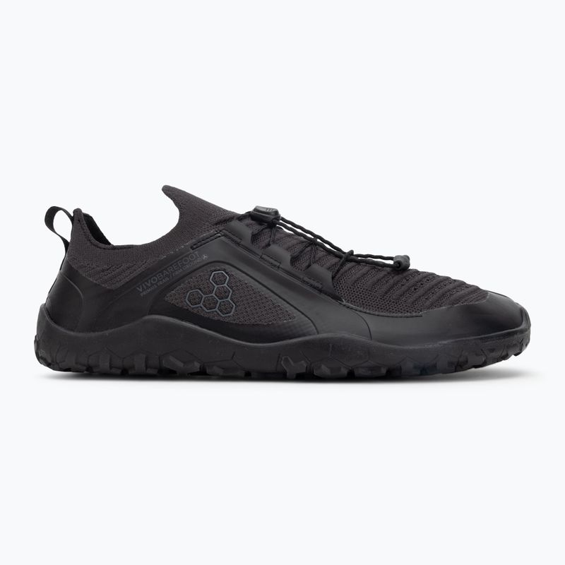 Férfi barefoot cipő Vivobarefoot Primus Trail Knit Fg obsidian/obsidian 2