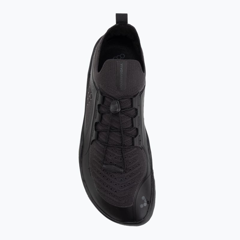 Férfi barefoot cipő Vivobarefoot Primus Trail Knit Fg obsidian/obsidian 5