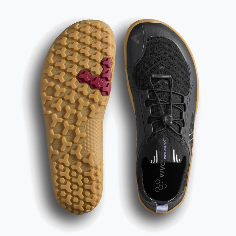 Férfi barefoot cipő Vivobarefoot Primus Trail Knit Fg eclipse purple heather 13