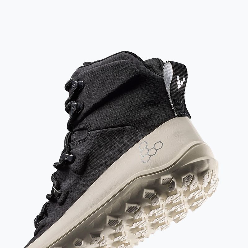 Férfi mezítlábas cipő Vivobarefoot Tracker Textile At obszidián/fehér 7