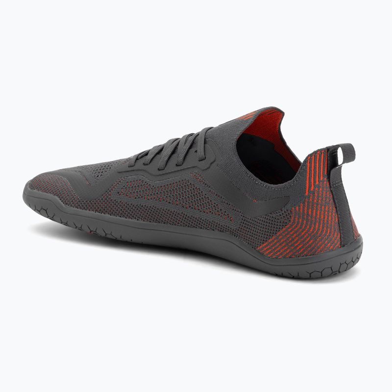Férfi barefoot cipő Vivobarefoot Primus Lite Knit obsidian/cherry tomato 3