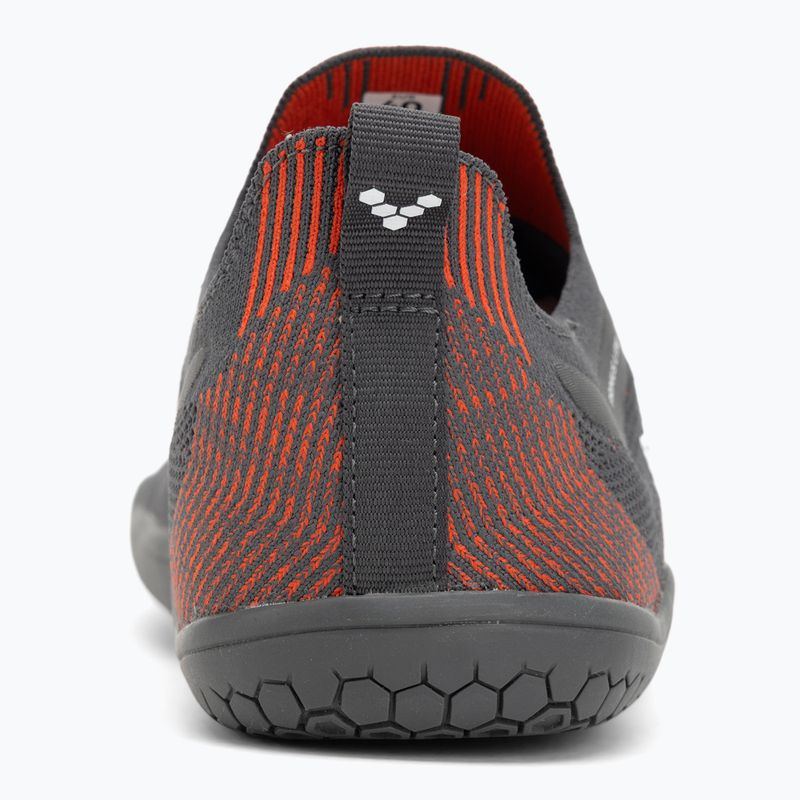 Férfi barefoot cipő Vivobarefoot Primus Lite Knit obsidian/cherry tomato 6