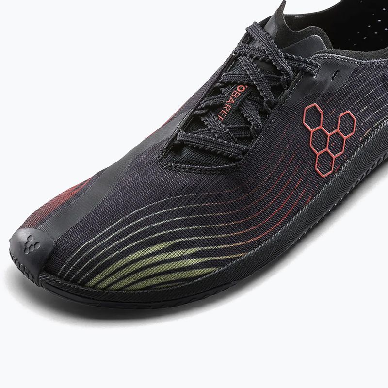 Férfi Vivobarefoot Primus Flow barefoot cipő obsidián/cseresznye paradicsom 6