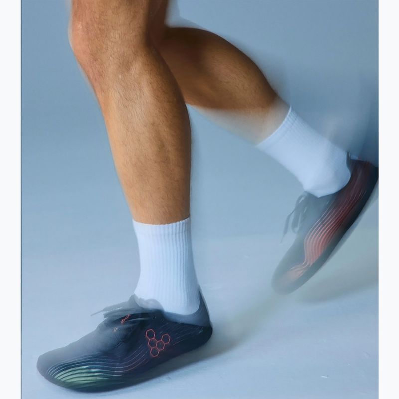 Férfi Vivobarefoot Primus Flow barefoot cipő obsidián/cseresznye paradicsom 10